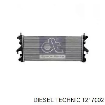 Радиатор 1217002 Diesel Technic