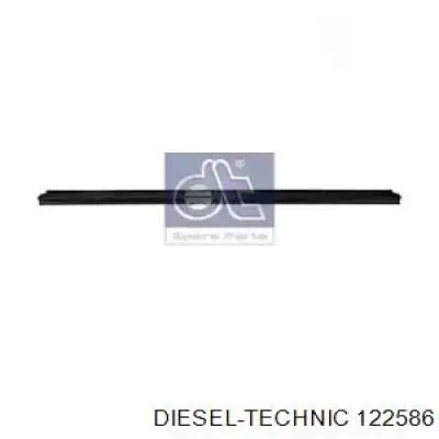 1.22586 Diesel Technic compactador externo de vidro da porta dianteira (chapa)