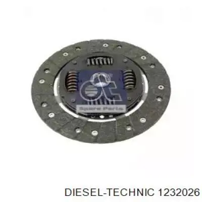 Диск сцепления 1232026 Diesel Technic