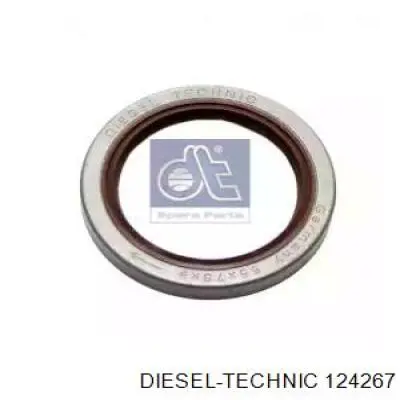 124267 Diesel Technic vedação da caixa automática de mudança (de árvore de saída/primária)