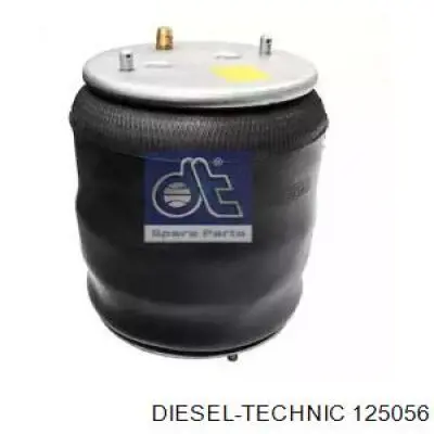 1.25056 Diesel Technic coxim pneumático (suspensão de lâminas pneumática do eixo)
