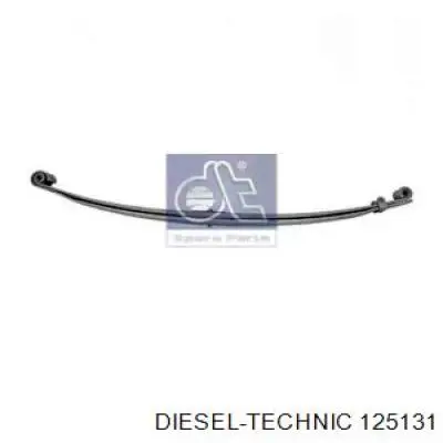 1.25131 Diesel Technic suspensão de lâminas dianteira