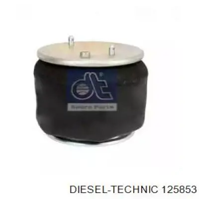 1.25853 Diesel Technic coxim pneumático (suspensão de lâminas pneumática do eixo traseiro)