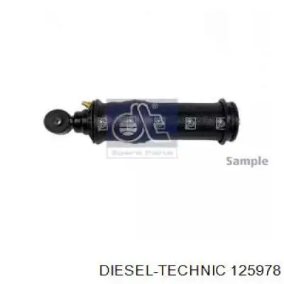 125978 Diesel Technic amortecedor de cabina (truck)