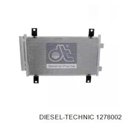 Радиатор кондиционера 1278002 Diesel Technic