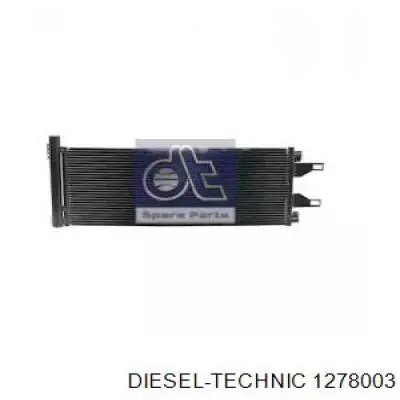 Радиатор кондиционера 1278003 Diesel Technic