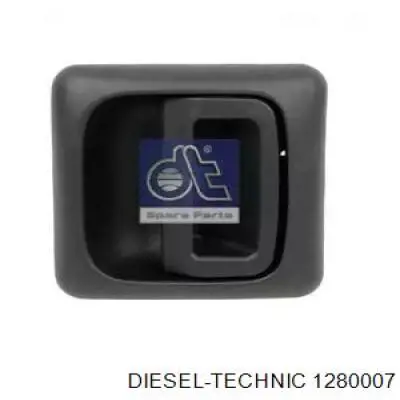 12.80007 Diesel Technic maçaneta direita externa da porta traseira (batente)