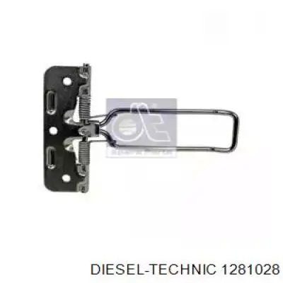 12.81028 Diesel Technic limitador de abertura de porta da seção de bagagem (furgão)