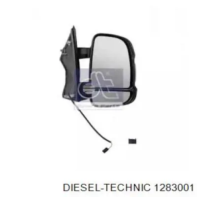 Правое боковое зеркало 1283001 Diesel Technic