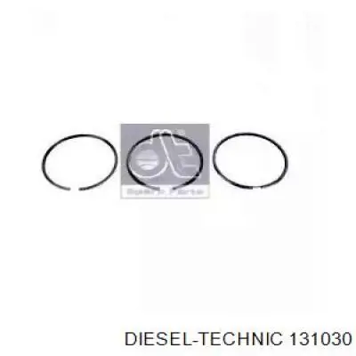 Кольца поршневые на 1 цилиндр, STD. Diesel Technic 131030
