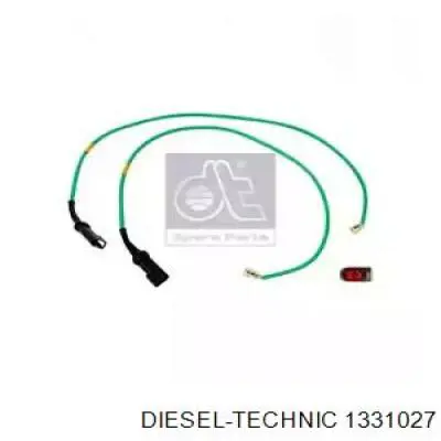 1331027 Diesel Technic sensor traseiro de desgaste das sapatas do freio