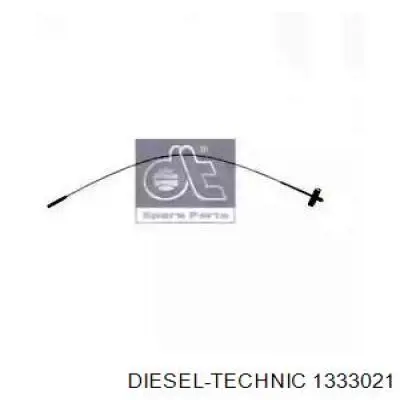 Трос ручного тормоза промежуточный 1333021 Diesel Technic