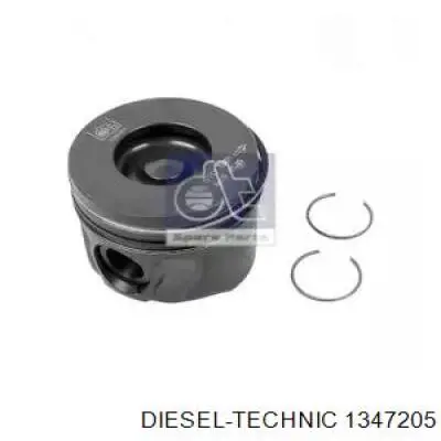 1346663 Ford Поршень в комплекте на 1 цилиндр, STD