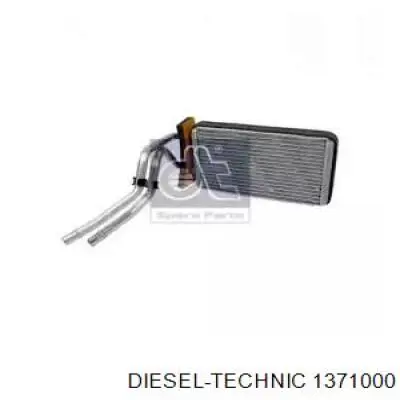 Радиатор печки 1371000 Diesel Technic