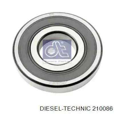 210086 Diesel Technic опорный подшипник первичного вала кпп (центрирующий подшипник маховика)