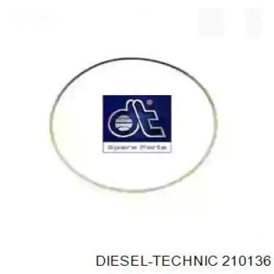 210136 Diesel Technic Кольцо уплотнительное под гильзу двигателя
