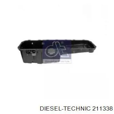 2.11338 Diesel Technic panela de óleo de cárter do motor