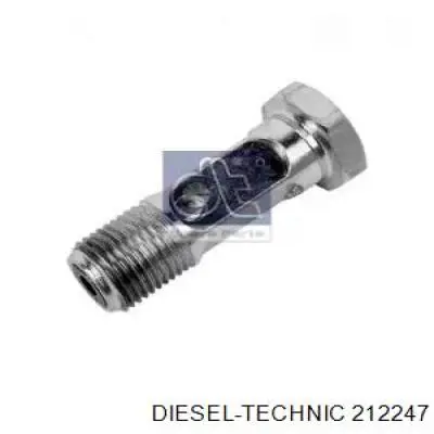 212247 Diesel Technic топливный перепускной клапан (болт банджо)
