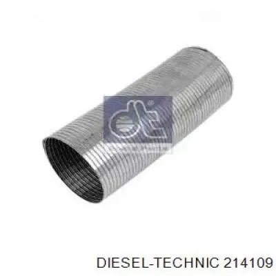 214109 Diesel Technic ondulação do silenciador