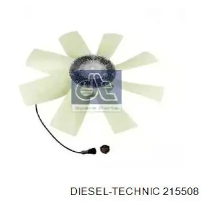 2.15508 Diesel Technic ventilador (roda de aletas do radiador de esfriamento)