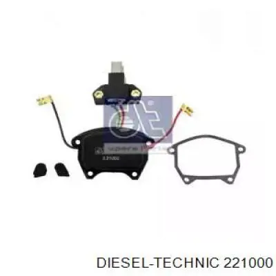 221000 Diesel Technic реле-регулятор генератора (реле зарядки)
