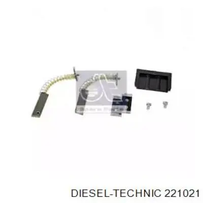 2.21021 Diesel Technic escova do gerador