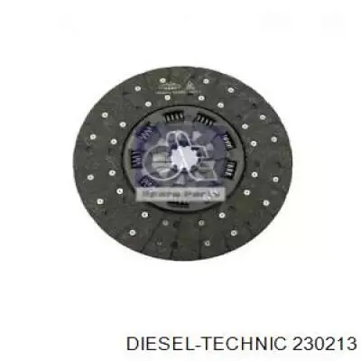 Диск сцепления Diesel Technic 230213