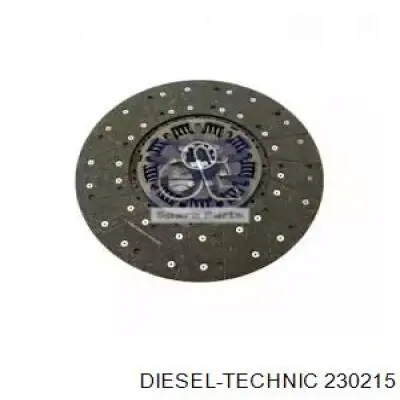 Диск сцепления 230215 Diesel Technic