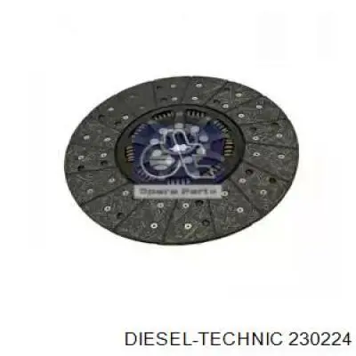 230224 Diesel Technic Диск сцепления ведомый