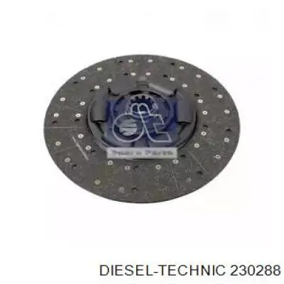 2.30288 Diesel Technic диск сцепления