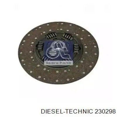 Диск сцепления Diesel Technic 230298