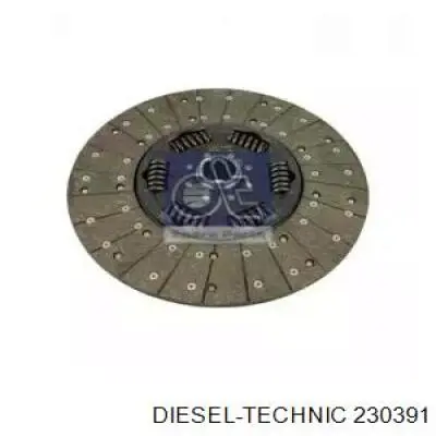 Диск сцепления 230391 Diesel Technic