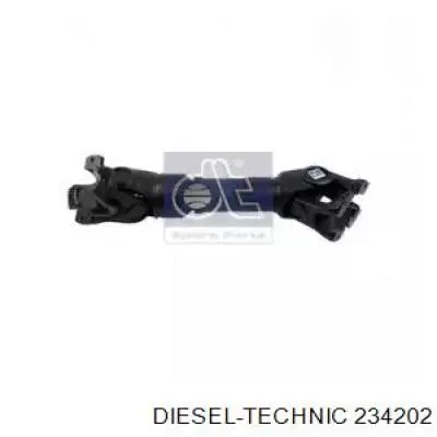 Вал карданный между КПП и раздаточной коробкой Diesel Technic 234202
