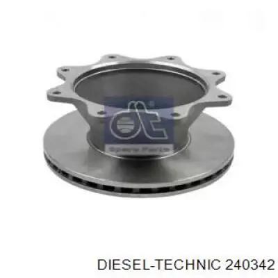 Диск тормозной задний Diesel Technic 240342