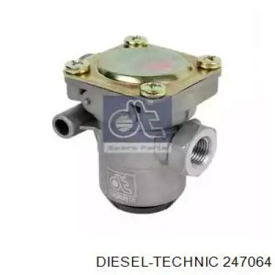 Клапан ограничения давления пневмосистемы 247064 Diesel Technic