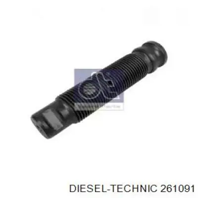261091 Diesel Technic passador de argola da suspensão de lâminas dianteira