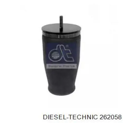 2.62058 Diesel Technic coxim pneumático (suspensão de lâminas pneumática do eixo traseiro)
