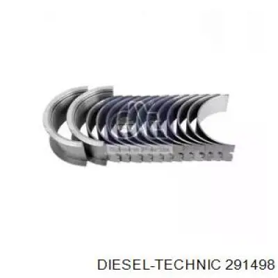 2.91498 Diesel Technic вкладыш распредвала, комплект, стандарт