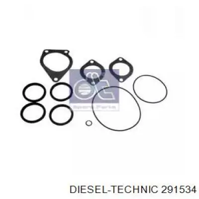291534 Diesel Technic Прокладка водяного насоса