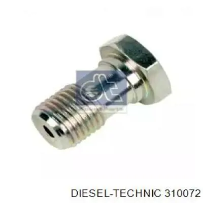 310072 Diesel Technic válvula de regulação de pressão de óleo