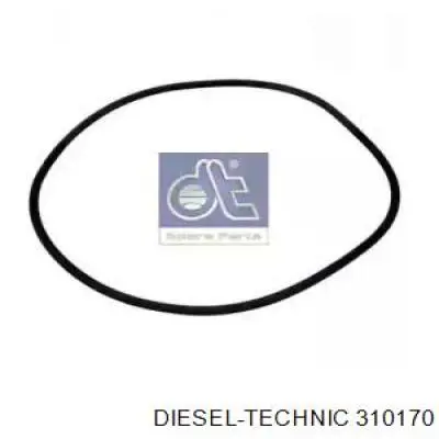 3.10170 Diesel Technic кольцо уплотнительное под гильзу двигателя