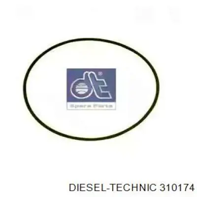 Кольцо уплотнительное под гильзу двигателя 310174 Diesel Technic