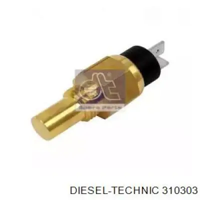 Датчик температуры охлаждающей жидкости 310303 Diesel Technic