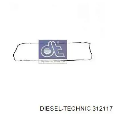 312117 Diesel Technic Прокладка клапанной крышки двигателя, нижняя