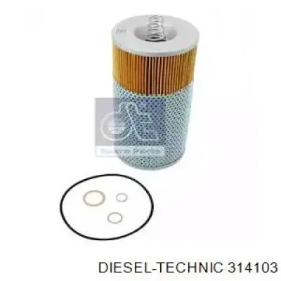 Фильтр масляный Diesel Technic 314103
