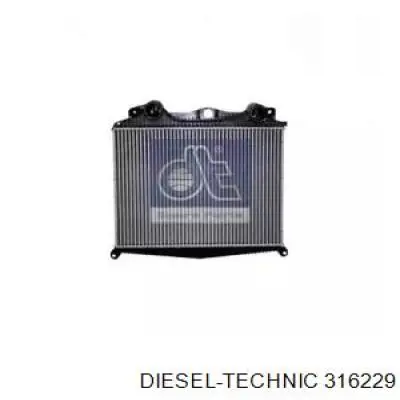 316229 Diesel Technic интеркулер
