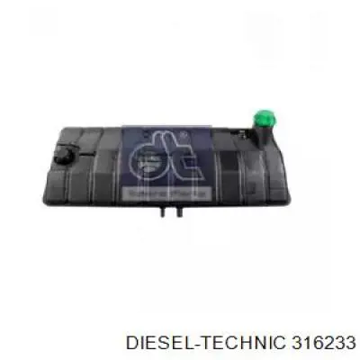 CRT48000P Mahle Original tanque de expansão do sistema de esfriamento