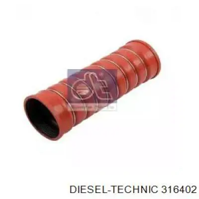 Патрубок интеркулера 316402 Diesel Technic