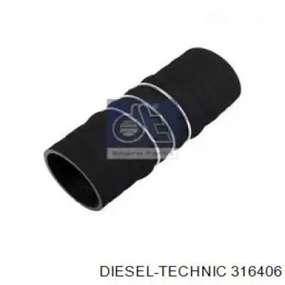 316406 Diesel Technic mangueira (cano derivado de intercooler)