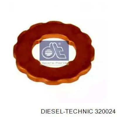 3.20024 Diesel Technic кольцо (шайба форсунки инжектора посадочное)